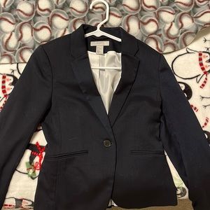 Navy blue blazer